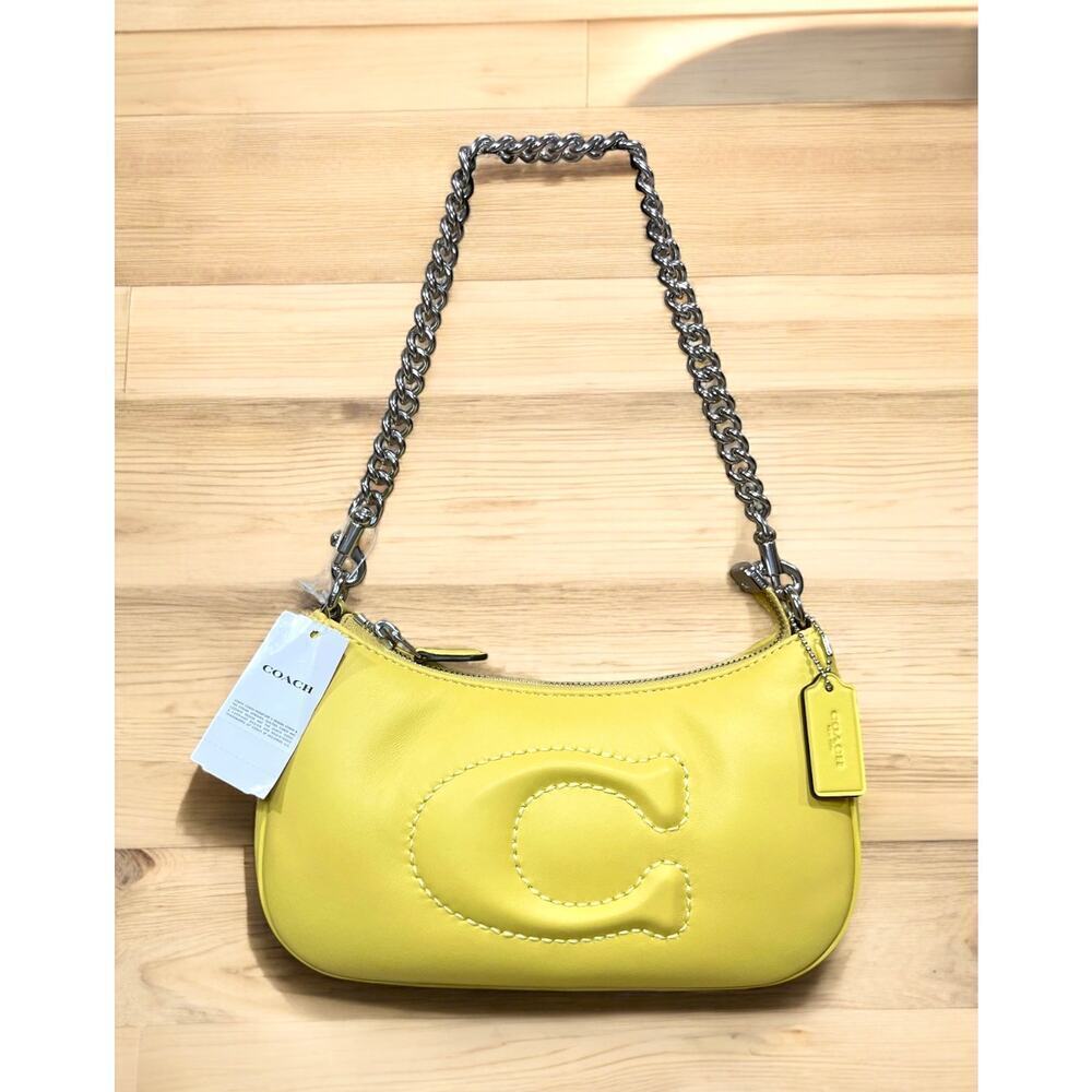 New With Tags Coach CJ608 Teri Shoulder Bag With Signature Quilting - Picture 2 of 12